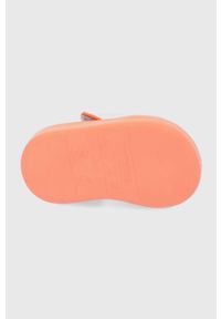 melissa - Melissa sandały dziecięce Jump Fruitland kolor pomarańczowy. Zapięcie: rzepy. Kolor: pomarańczowy. Materiał: guma, kauczuk #5