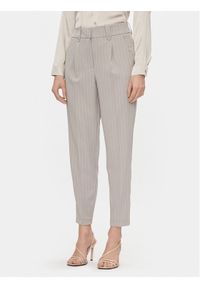 Vero Moda Chinosy Wendy 10301440 Szary Tapered Fit. Kolor: szary. Materiał: syntetyk
