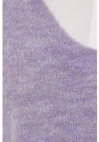 JDY Sweter damski kolor fioletowy. Kolor: fioletowy. Materiał: dzianina #5