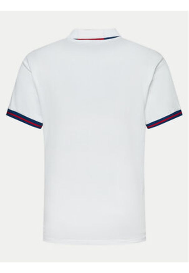 North Sails Polo 692457 Biały Regular Fit. Typ kołnierza: polo. Kolor: biały. Materiał: bawełna