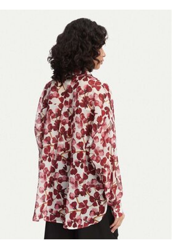 ACCESS FASHION Koszula 63-7027-233 Czerwony Regular Fit. Kolor: czerwony. Materiał: syntetyk