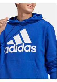 Adidas - adidas Bluza Essentials French Terry Big Logo IC9366 Niebieski Regular Fit. Kolor: niebieski. Materiał: bawełna #2