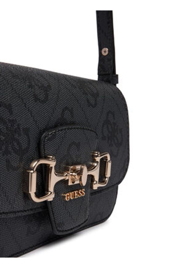 Guess Torebka Janie HWOS99 24210 Szary. Kolor: szary. Materiał: skórzane