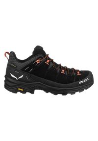 Buty trekkingowe damskie Salewa Alp Trainer 2 Gtx. Kolor: czarny. Materiał: materiał. Szerokość cholewki: normalna