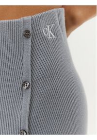 Calvin Klein Jeans Spódnica ołówkowa J20J221128 Szary Slim Fit. Kolor: szary. Materiał: bawełna #3