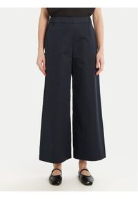 Max Mara Leisure Kuloty Antille 2516131017 Granatowy Regular Fit. Kolor: niebieski. Materiał: bawełna #1