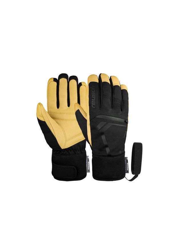 Rękawice narciarskie Reusch Down Spirit Gore-Tex SC. Kolor: czarny, beżowy, wielokolorowy. Technologia: Gore-Tex. Sport: narciarstwo