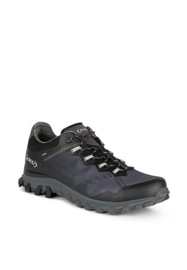 Buty trekkingowe męskie Aku Levia Gtx. Zapięcie: sznurówki. Kolor: szary. Materiał: syntetyk, tkanina, materiał. Szerokość cholewki: normalna