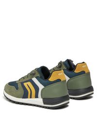 Geox Sneakersy J Alben Boy J459EB 022FU C0938 S Khaki. Kolor: brązowy