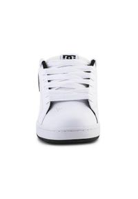 DC Shoes - Tenisówki Dc Model Court Graffik M Kolor Biały. Kolor: biały. Materiał: syntetyk, tkanina, skóra