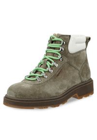 GANT - Gant Trapery 31543079 Szary. Kolor: szary. Materiał: zamsz, skóra
