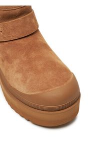 Tory Burch Botki 165421 Brązowy. Kolor: brązowy. Materiał: zamsz, skóra #2