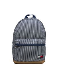 Tommy Jeans Plecak Tjm Ess Daily Stripe Backpack AM0AM13357 Niebieski. Kolor: niebieski. Materiał: materiał