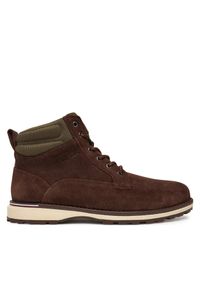 TOMMY HILFIGER - Trzewiki Tommy Hilfiger. Kolor: brązowy #1
