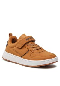 Sneakersy Sprandi CP40-21619Z Camel. Kolor: brązowy. Materiał: skóra #1