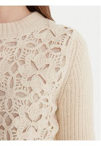 Artigli Sweter ACMA002802 Écru Regular Fit. Materiał: wiskoza #5