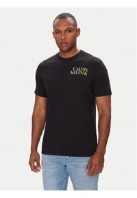 Calvin Klein Jeans T-Shirt LV04RC844G Czarny Regular Fit. Kolor: czarny. Materiał: bawełna #1
