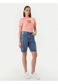 Calvin Klein Jeans Szorty jeansowe LV047F674G Niebieski Loose Fit. Kolor: niebieski. Materiał: jeans, bawełna #2