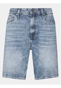Guess Szorty jeansowe Rodeo M4GD27 D5AY2 Niebieski Slim Fit. Kolor: niebieski. Materiał: bawełna #4