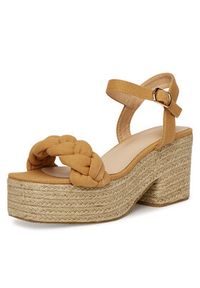 DeeZee Espadryle XFV20019-09 Beżowy. Kolor: beżowy. Materiał: materiał