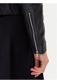 BOSS Kurtka skórzana C_Saleste1 50545625 Czarny Regular Fit. Kolor: czarny. Materiał: skóra #4