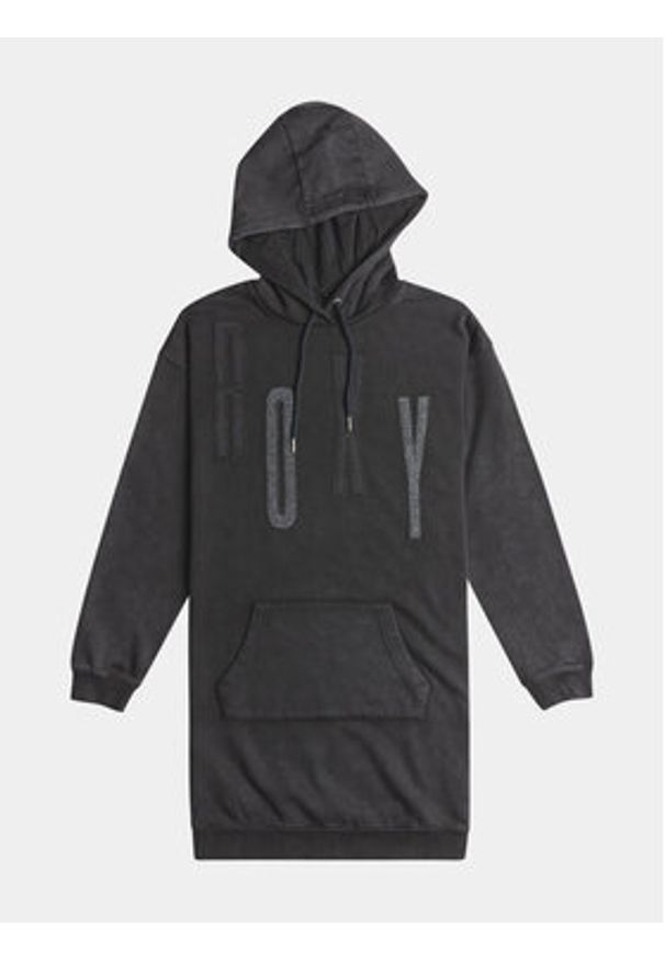 Roxy Sukienka codzienna Sound Waves Ktdr ERJKD03445 Szary Regular Fit. Okazja: na co dzień. Kolor: szary. Materiał: bawełna. Typ sukienki: proste. Styl: casual