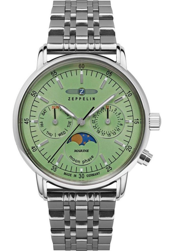 Zegarek Zeppelin Zegarek damski Zeppelin 8637M-4 srebrny. Kolor: srebrny