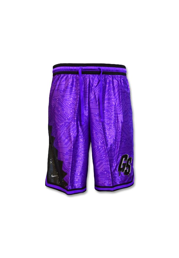 Spodenki sportowe Nike LeBron Goon Squad Shorts Hyper. Kolor: fioletowy, wielokolorowy, czarny. Sport: koszykówka