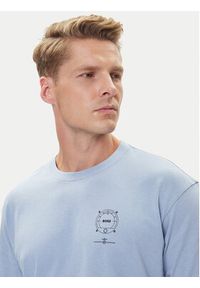 BOSS T-Shirt Te_Voyage 50546370 Niebieski Relaxed Fit. Kolor: niebieski. Materiał: bawełna #5