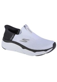skechers - Buty do biegania damskie, Skechers Max Cushioning Elite. Kolor: biały, wielokolorowy, czarny