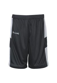 SPALDING - Szorty Spalding All Star. Kolor: czarny. Sport: koszykówka