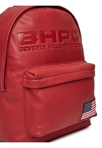 Beverly Hills Polo Club Plecak BHPC-H-001-08 Czerwony. Kolor: czerwony. Materiał: materiał, syntetyk