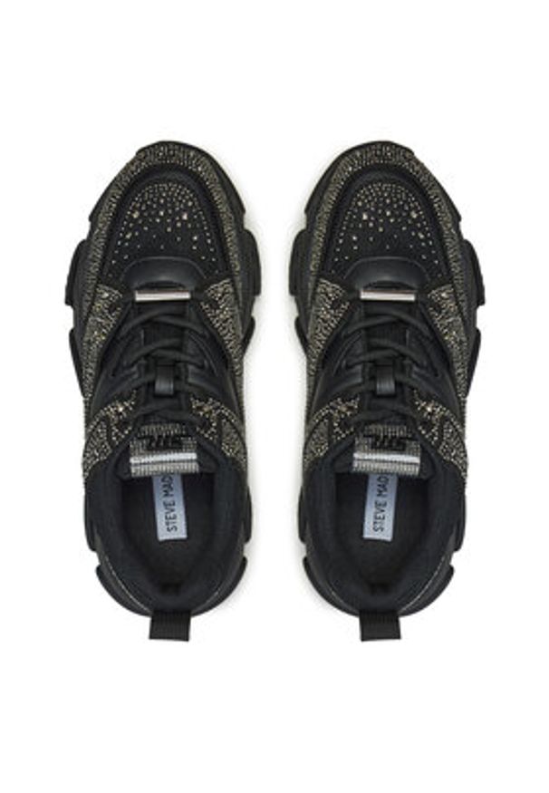 Steve Madden Sneakersy Privy SM19000082 Czarny. Kolor: czarny. Materiał: materiał
