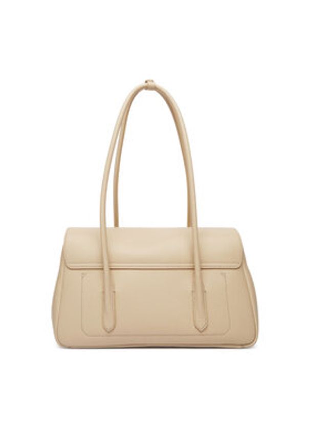 Coccinelle Torebka U4K Coccinelle C-Me Lock E1 U4K 12 03 01 Beżowy. Kolor: beżowy. Materiał: skórzane