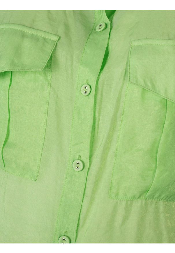 Patrizia Pepe Bluzka | 8C0241/A840-C271 | Kobieta | Granatowy. Kolor: niebieski. Materiał: poliester. Długość rękawa: bez rękawów. Wzór: aplikacja