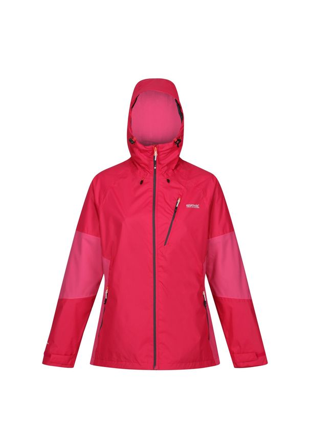 Regatta - Kurtka Wodoodporna Damska Rozciągliwa Highton V. Kolor: różowy. Sport: turystyka piesza