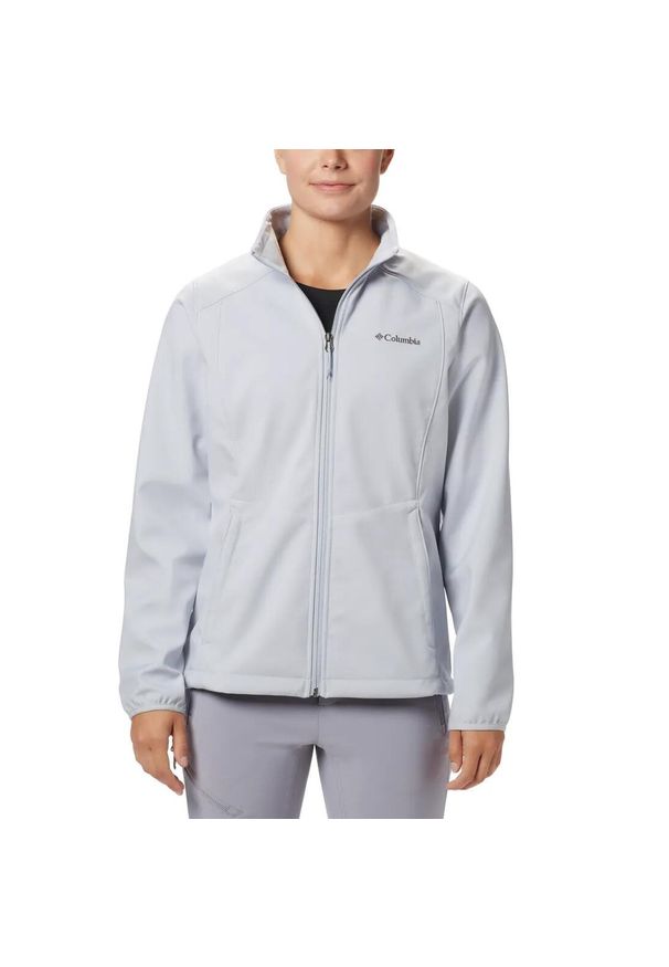 columbia - Kurtka Przejściowa Damska Columbia Kruser Ridge II Softshell. Kolor: szary. Materiał: softshell. Sport: turystyka piesza