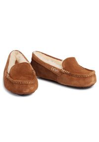 Ugg Kapcie W Ansley 1106878 Brązowy. Kolor: brązowy. Materiał: zamsz, skóra #6