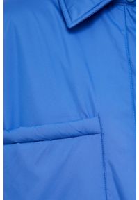 Answear Lab kurtka damska przejściowa. Kolor: niebieski. Materiał: materiał. Wzór: gładki. Styl: wakacyjny #7