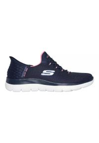 skechers - Baskets Femme SUMMITS-DIAMOND DREAM Skechers Bleu Skechers. Kolor: niebieski. Model: Skechers Sport. Sport: turystyka piesza #1