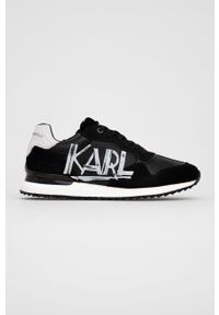 Karl Lagerfeld - Buty skórzane. Zapięcie: sznurówki. Kolor: czarny. Materiał: skóra #1
