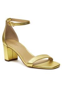 Lauren Ralph Lauren - LAUREN RALPH LAUREN Sandały 802935562002 Złoty. Kolor: złoty. Materiał: skóra #4
