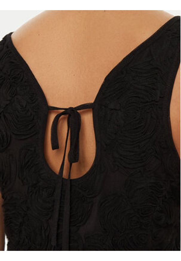 ROTATE Top 113614 Czarny Regular Fit. Kolor: czarny. Materiał: syntetyk