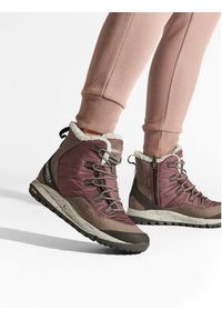 Merrell Śniegowce Antora Sneaker Boot Wp J066930 Bordowy. Kolor: czerwony. Materiał: materiał #5
