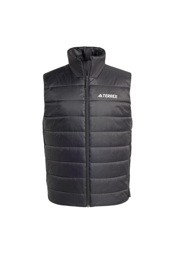 Adidas - Bezrękawnik Terrex Multi Essentials CLIMAWARM Padded. Kolor: czarny. Długość rękawa: bez rękawów. Technologia: ClimaWarm (Adidas). Sport: turystyka piesza