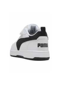 Puma - Dziecięce sneakersy PUMA Rebound V6 Lo PUMA White Black transparent. Kolor: czarny, biały, wielokolorowy