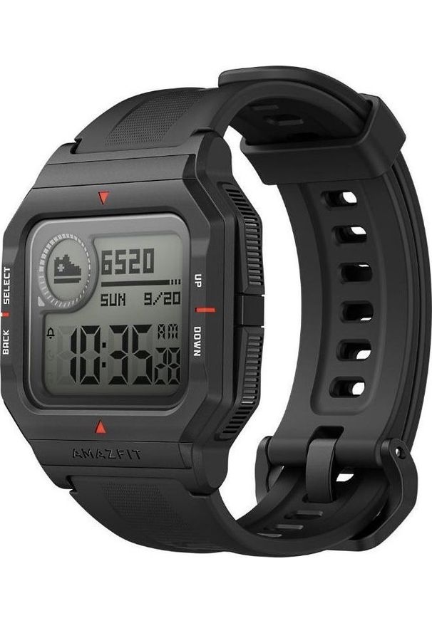 AMAZFIT - Smartwatch Amazfit Neo Czarny (W2001OV1N). Rodzaj zegarka: smartwatch. Kolor: czarny