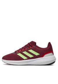 Adidas - adidas Buty do biegania Runfalcon 3.0 IE0740 Bordowy. Kolor: czerwony. Materiał: materiał #3