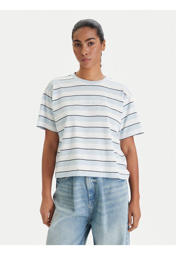 Guess Jeans T-Shirt W6RI19 K8HM0 Kolorowy Regular Fit. Materiał: bawełna. Wzór: kolorowy