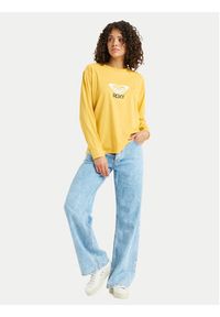 Roxy Bluzka Hangloose Art ERJZT06035 Żółty Regular Fit. Kolor: żółty. Materiał: bawełna #2